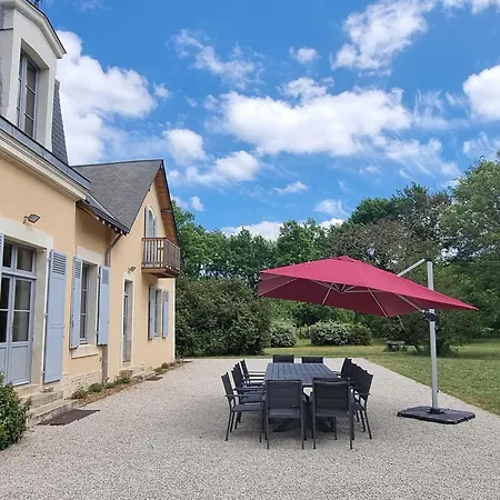 Luxe Et Tranquillite Au Vert: Maison 6 Chambres, Piscine, Proche Du Mans, Ideale Familles Et Groupes - Fr-1-410-361 * Parigné-lʼÉvêque